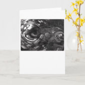 抽象芸術カラー勉強443 / Noir，カード カード (黄色い花)