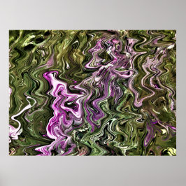 抽象芸術カラー勉強449, ポスター