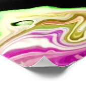 抽象芸術カラー勉強451、 ポスター (角)