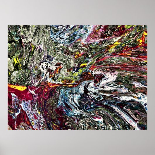 抽象芸術カラー勉強45, ポスター (正面)