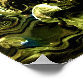 抽象芸術カラー勉強462、 ポスター (角)