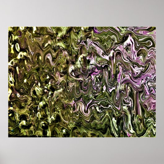 抽象芸術カラー勉強462、 ポスター (正面)