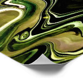 抽象芸術カラー勉強464、 ポスター (角)