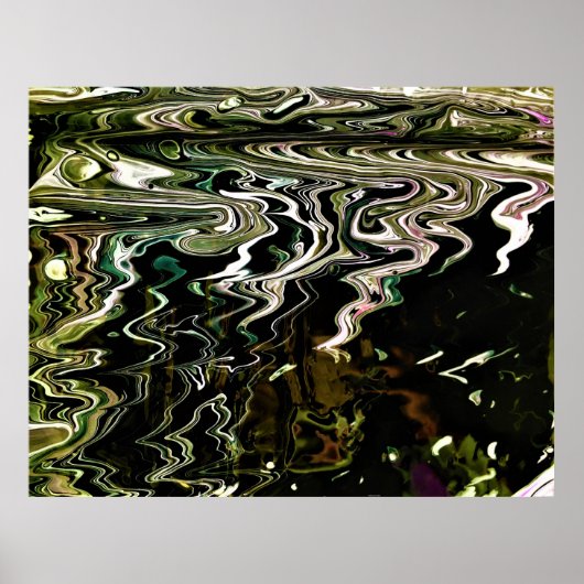 抽象芸術カラー勉強464、 ポスター (正面)