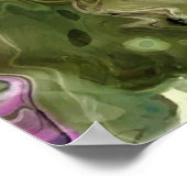 抽象芸術カラー勉強466, ポスター (角)