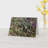 抽象芸術カラー勉強467、カード カード (黄色い花)