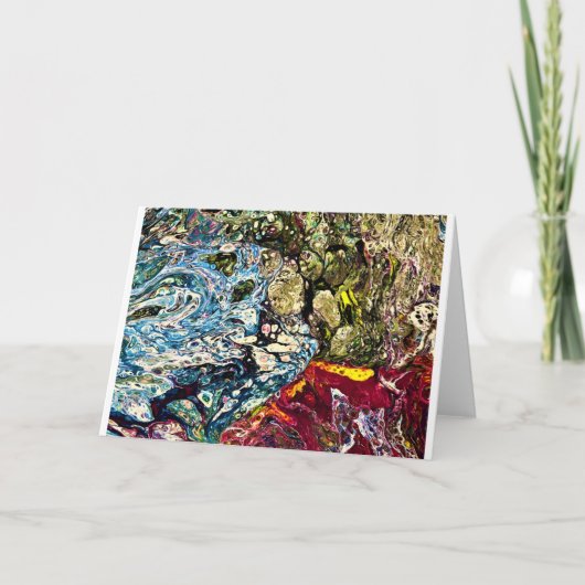 抽象芸術カラー勉強47カード カード (正面)