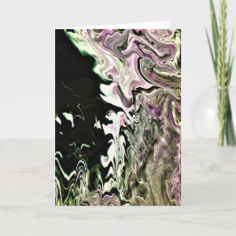 抽象芸術カラー勉強471、カード カード