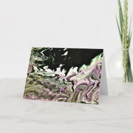 抽象芸術カラー勉強471、カード カード