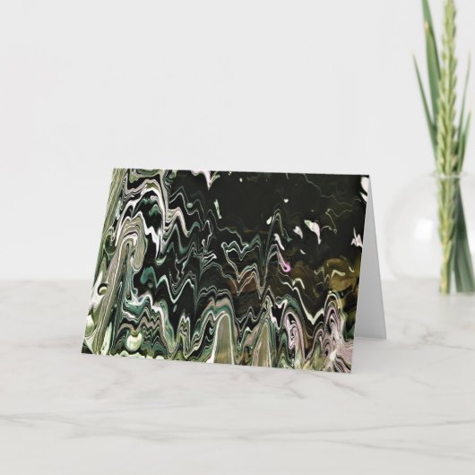 抽象芸術カラー勉強472、カード カード (正面)