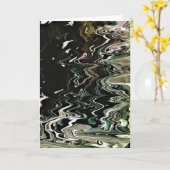 抽象芸術カラー勉強472、カード カード (黄色い花)