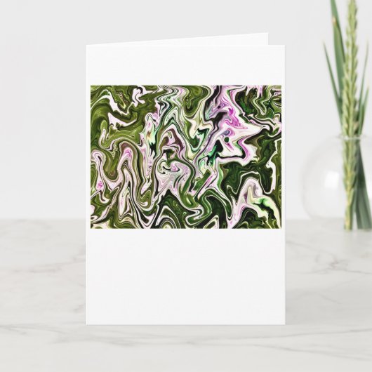 抽象芸術カラー勉強476、カード カード (正面)