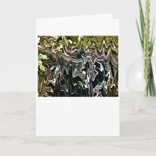 抽象芸術カラー勉強477、カード カード (正面)