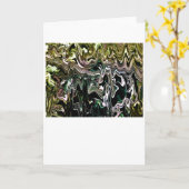 抽象芸術カラー勉強477、カード カード (黄色い花)