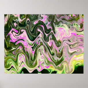 抽象芸術カラー勉強478、ポスター ポスター