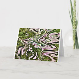 抽象芸術カラー勉強480、カード カード