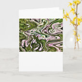 抽象芸術カラー勉強480、カード カード (黄色い花)