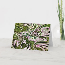 抽象芸術カラー勉強480、カード カード