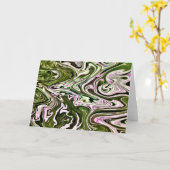 抽象芸術カラー勉強480、カード カード (黄色い花)