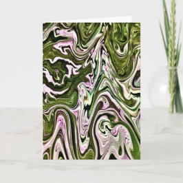 抽象芸術カラー勉強480、カード カード