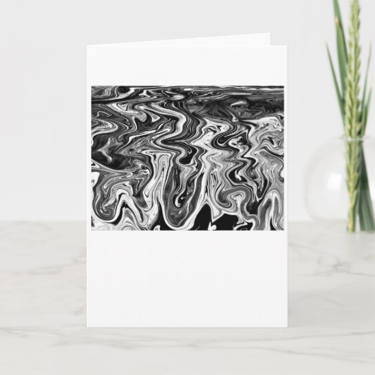 抽象芸術カラー勉強481 / Noir,カード カード (正面)