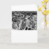 抽象芸術カラー勉強481 / Noir,カード カード (黄色い花)