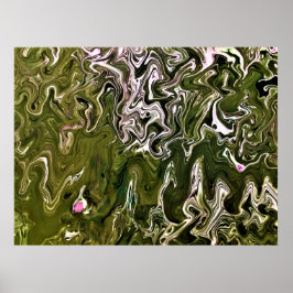 抽象芸術カラー勉強483、 ポスター