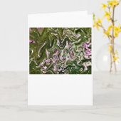 抽象芸術カラー勉強485、カード カード (黄色い花)