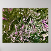 抽象芸術カラー勉強485、 ポスター (正面)