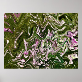 抽象芸術カラー勉強485、 ポスター