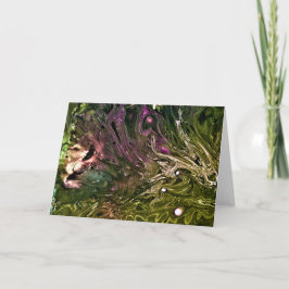 抽象芸術カラー勉強499、カード カード