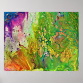 抽象芸術カラー勉強4, ポスター (正面)