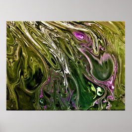 抽象芸術カラー勉強500、 ポスター