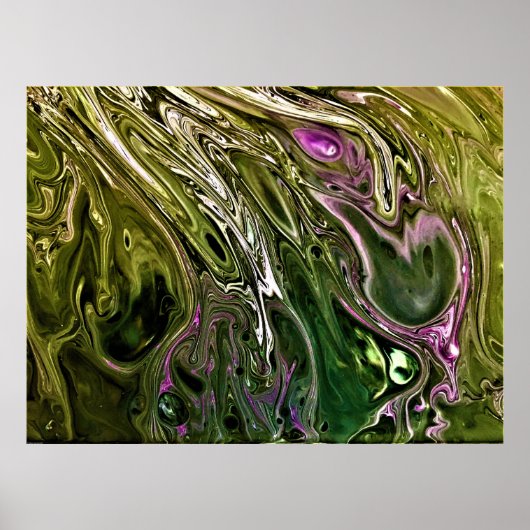 抽象芸術カラー勉強500、 ポスター (正面)