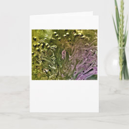 抽象芸術カラー勉強501、カード カード