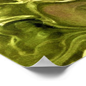 抽象芸術カラー勉強501、 ポスター (角)