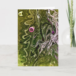 抽象芸術カラー勉強502、カード カード