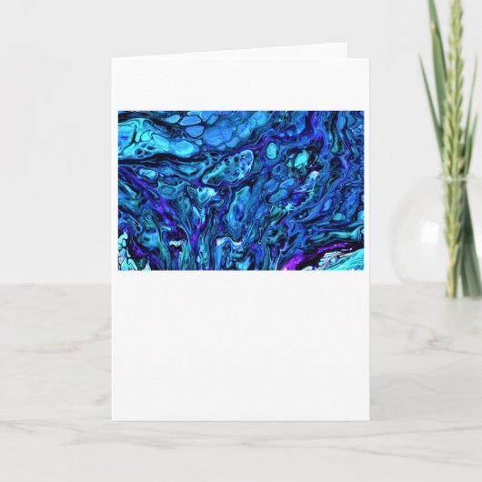 抽象芸術カラー勉強505、カード カード (正面)