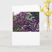 抽象芸術カラー勉強506、カード カード (黄色い花)