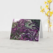 抽象芸術カラー勉強506、カード カード (黄色い花)