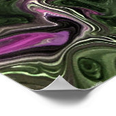 抽象芸術カラー勉強506、 ポスター (角)