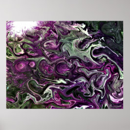 抽象芸術カラー勉強506、 ポスター