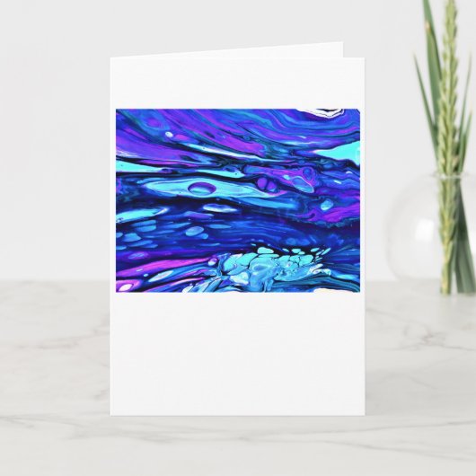 抽象芸術カラー勉強57、カード カード (正面)