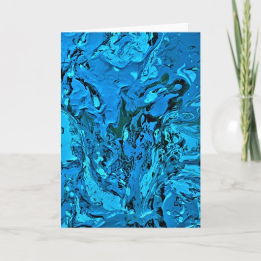 抽象芸術カラー勉強5、カード カード (正面)