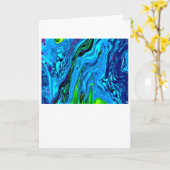 抽象芸術カラー勉強60、カード カード (黄色い花)