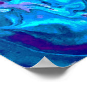 抽象芸術カラー勉強60、 ポスター (角)