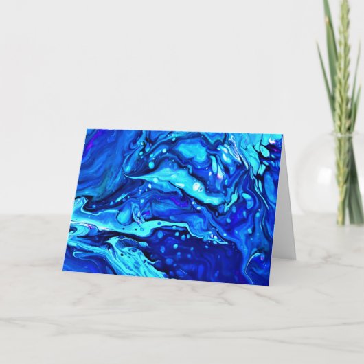 抽象芸術カラー勉強61、カード カード (正面)