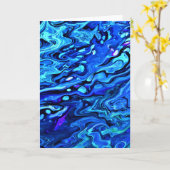 抽象芸術カラー勉強63、カード カード (黄色い花)