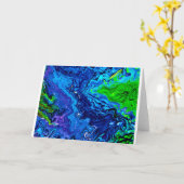 抽象芸術カラー勉強68、カード カード (黄色い花)