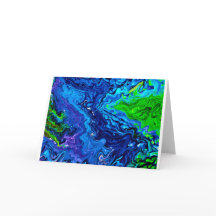 抽象芸術カラー勉強68、カード